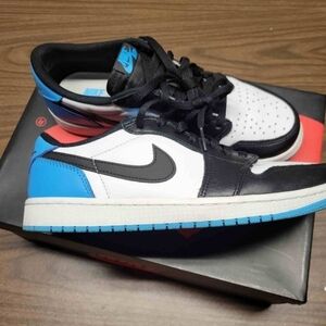 Air Jordan 1 Retro Low OG 'UNC' EUC